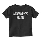 Mommys Mini Baby Toddler Short Sleeve T-Shirt Black
