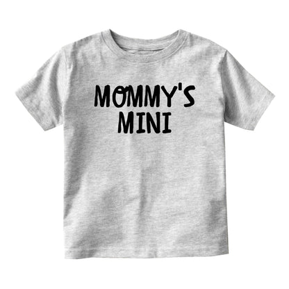 Mommys Mini Baby Infant Short Sleeve T-Shirt Grey