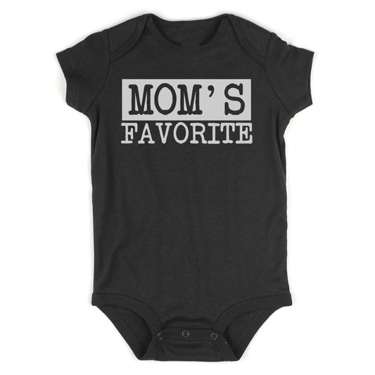 Moms Favorite Infant Baby Boys Bodysuit Black