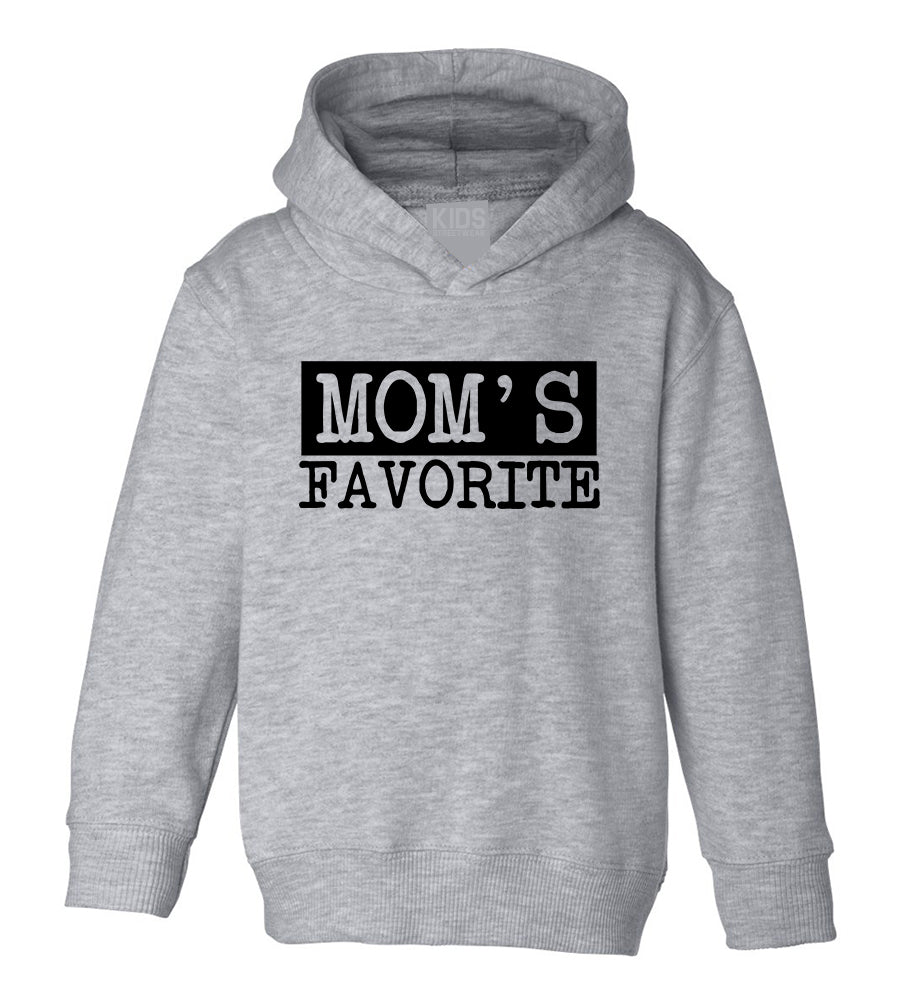 Moms Favorite Toddler Boys Pullover Hoodie Grey