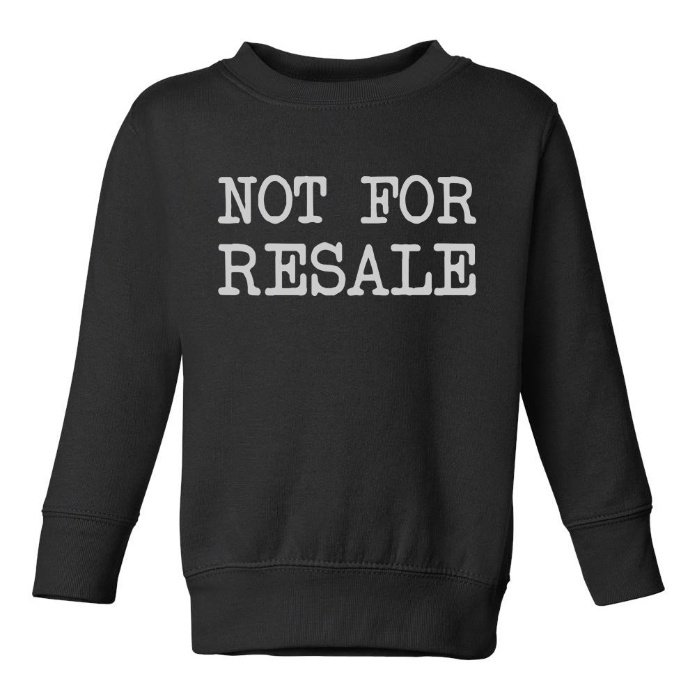 Not For Resale Sneakers Toddler Boys Crewneck Sweatshirt Black