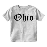 Ohio State Old English Infant Baby Boys Short Sleeve T-Shirt Grey