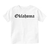 Oklahoma State Old English Infant Baby Boys Short Sleeve T-Shirt White