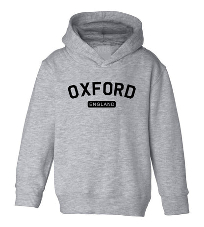 Oxford England Arch Toddler Boys Pullover Hoodie Grey