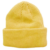 Pale Yellow Toddler Boys Girls Cuffed Winter Beanie Hat