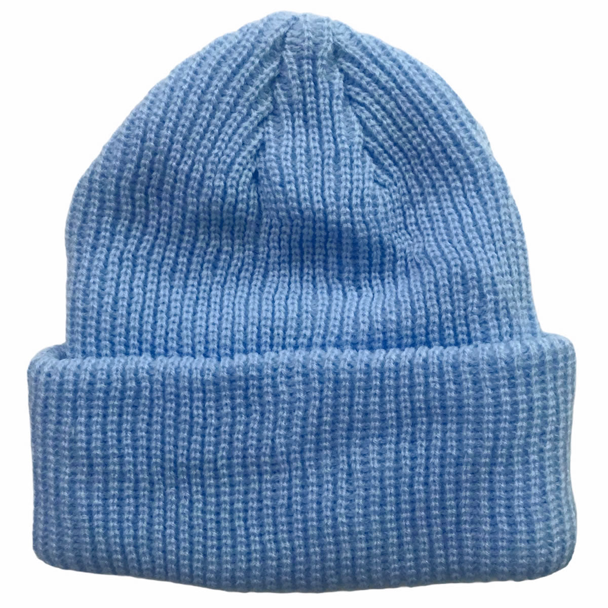 Periwinkle Light Blue Toddler Boys Girls Cuffed Winter Beanie Hat