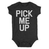 Pick Me Up Infant Baby Boys Bodysuit Black