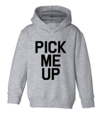 Pick Me Up Toddler Boys Pullover Hoodie Grey