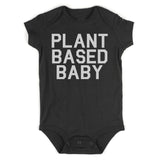 Plant Based Baby Infant Baby Boys Bodysuit Black