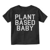 Plant Based Baby Toddler Boys Short Sleeve T-Shirt Black