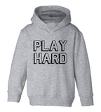 Play Hard Sports Toddler Boys Pullover Hoodie Grey