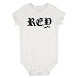 Rey King Spanish Goth Infant Baby Boys Bodysuit White