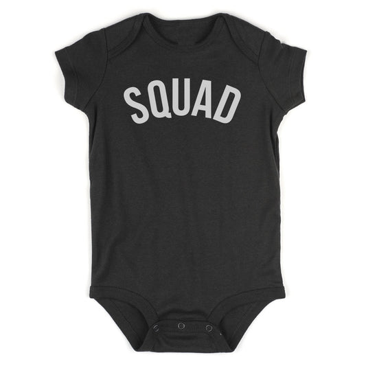 Suuad Arch Baby Bodysuit One Piece Black