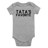Tatas Favorite Infant Baby Boys Bodysuit Grey