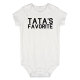 Tatas Favorite Infant Baby Boys Bodysuit White