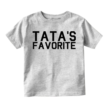 Tatas Favorite Toddler Boys Short Sleeve T-Shirt Grey