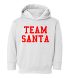 Team Santa Christmas Toddler Boys Pullover Hoodie White