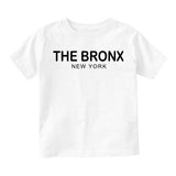 The Bronx New York Fashion Infant Baby Boys Short Sleeve T-Shirt White