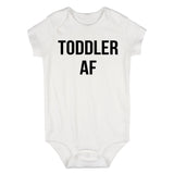 Toddler AF Funny Baby Bodysuit One Piece White