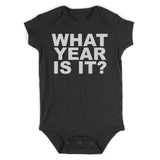 What Year Is It Birth Infant Baby Boys Bodysuit Black