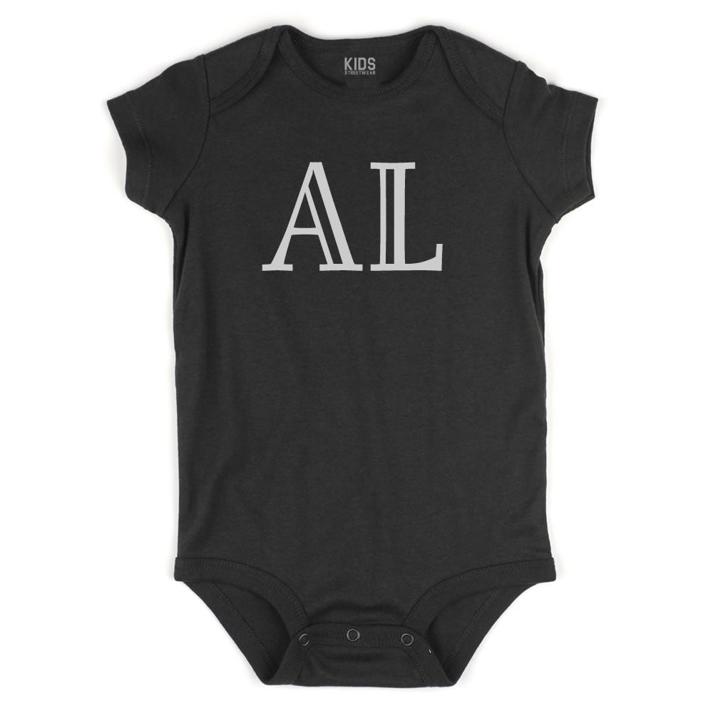 AL Alabama State Fashion Infant Onesie Bodysuit By Kids Streetwear