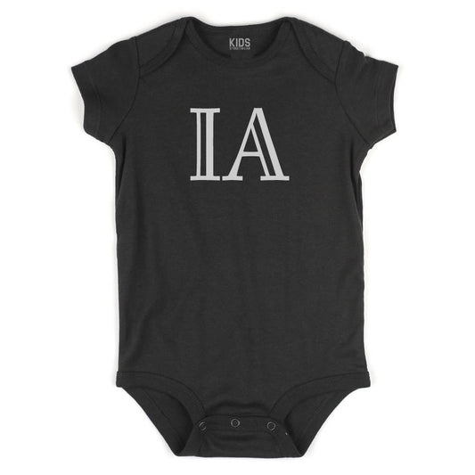 IA Iowa State Fashion Infant Onesie Bodysuit By Kids Streetwear
