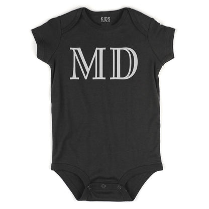 MD Maryland State Fashion Infant Onesie Bodysuit By Kids Streetwear