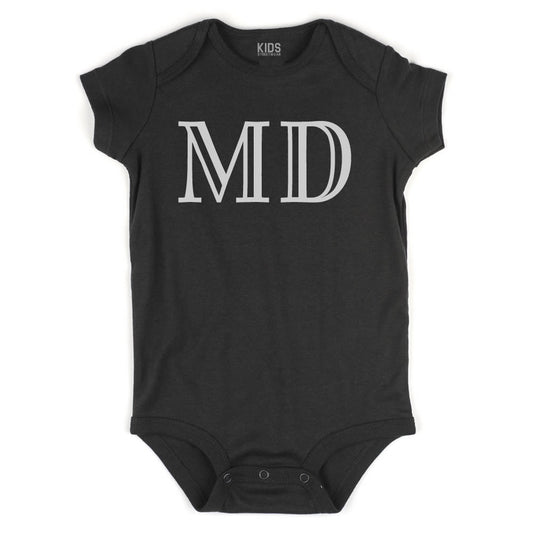 MD Maryland State Fashion Infant Onesie Bodysuit By Kids Streetwear