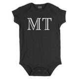 MT Montana State Fashion Infant Onesie Bodysuit By Kids Streetwear