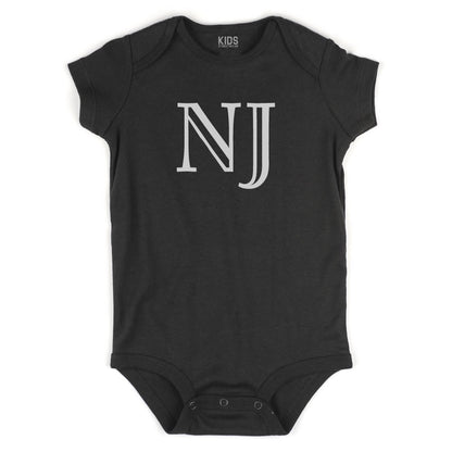 NJ New Jersey State Fashion Infant Onesie Bodysuit By Kids Streetwear
