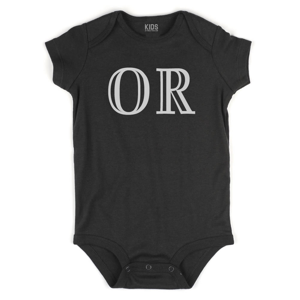 OR Oregon State Fashion Infant Onesie Bodysuit By Kids Streetwear
