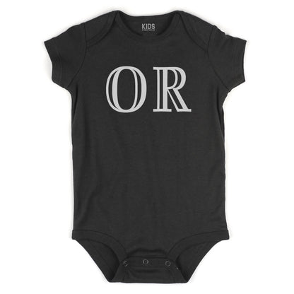 OR Oregon State Fashion Infant Onesie Bodysuit By Kids Streetwear
