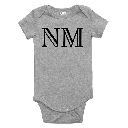 NM New Mexico State Fashion Infant Onesie Bodysuit By Kids Streetwear