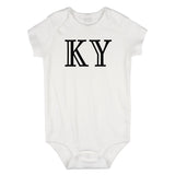 KY Kentucky State Fashion Infant Onesie Bodysuit By Kids Streetwear