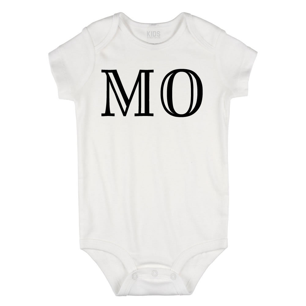 MO Missouri State Fashion Infant Onesie Bodysuit By Kids Streetwear