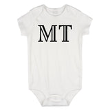 MT Montana State Fashion Infant Onesie Bodysuit By Kids Streetwear