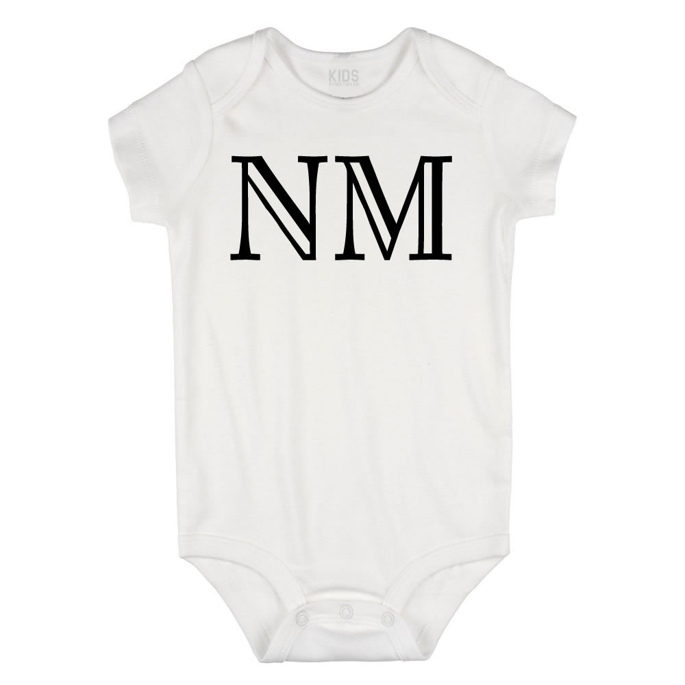 NM New Mexico State Fashion Infant Onesie Bodysuit By Kids Streetwear