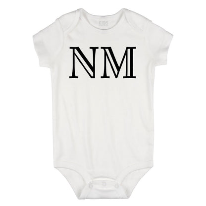 NM New Mexico State Fashion Infant Onesie Bodysuit By Kids Streetwear