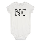 NC North Carolina State Fashion Infant Onesie Bodysuit By Kids Streetwear