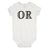 OR Oregon State Fashion Infant Onesie Bodysuit By Kids Streetwear