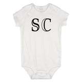 SC South Carolina State Fashion Infant Onesie Bodysuit By Kids Streetwear