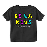 De La Kids Little and Rising Infant Toddler Kids T-Shirt in Black