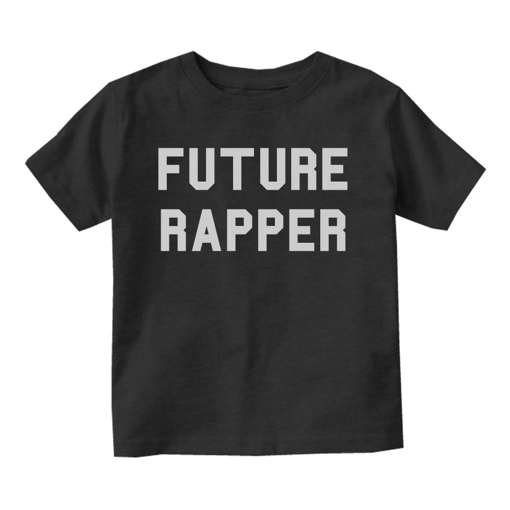 Future Rapper Infant Toddler Kids T-Shirt in Black