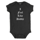 I Feel Like Daddy Pablo Infant Onesie Bodysuit in Black