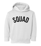 Squad Toddler Kids Pullover Hoodie Hoody in White