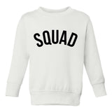 Squad Toddler Kids Sweatshirt in White
